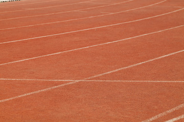 Fototapeta premium running track.