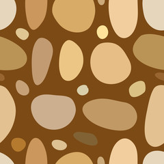 abstract vector chaotic spotted seamless pattern