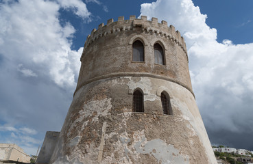 Fototapeta na wymiar Port Torre Vado, Leuca, Italy. 