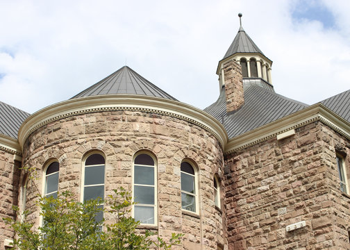 the rock building