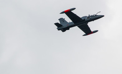 Flight training with MB339