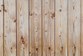 A fence made of wooden planks