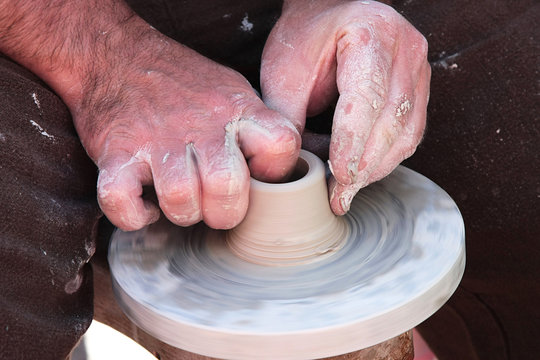 hardworking hands of the potter 2W