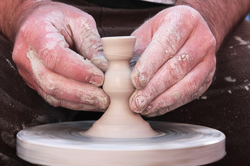 hardworking hands of the potter 9W