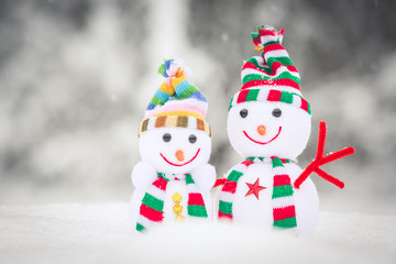 Snowman Toy Family