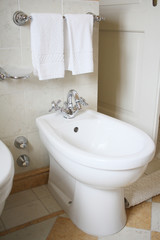 Fußbecken im Badezimmer