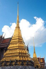 Fototapeta premium Wat Phra Kaew and Architecture of Thailand