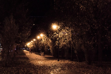 Ночная прогулка по Обнинску.