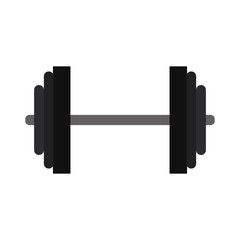 Weight icon. Fitness gym sport and bodybuilding theme. Isolated design. Vector illustration