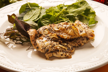 チキンの香草焼き