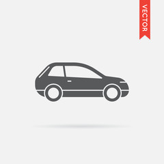 Obraz na płótnie Canvas Car Icon, Car Icon Vector, Car Icon Object, Car Icon Image, Car