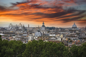 Fototapeta premium View of Rome