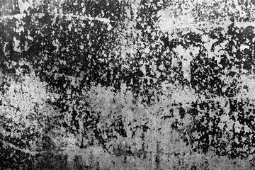 Wall fragment with scratches and cracks