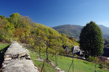 vue sur la cluse de chambéry