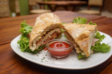 Panini ready to eat