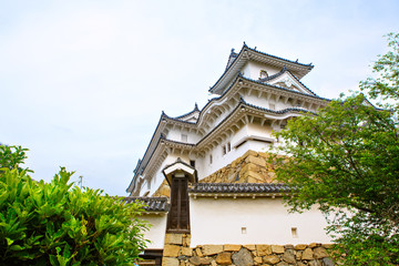 Main tower of the Himeji Castle in Japan