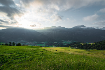 Obraz premium SWISS MORNING