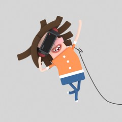 Woman navigating the virtual world.

3d Illustration.

Custom 3d illustration / design : Can't find what you are looking for? contact me! I can create exactly what you need.