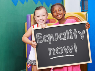 Children demanding 