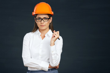 Smilind business builder woman portrait