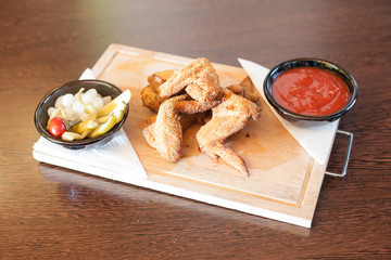 roasted chicken wings