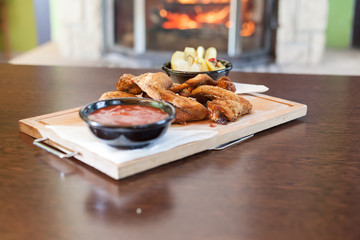 roasted chicken wings