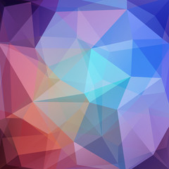 Background of geometric shapes. Colorful mosaic pattern. Vector EPS 10. Vector illustration