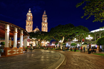 Fototapeta na wymiar Mexico. Campeche