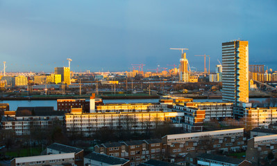 London view at sunset, UK