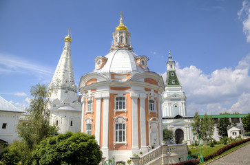 Church of the Smolensk Icon of the Holy Mother. The Holy Trinity Sergius Lavra, Sergiev Posad, Russia. 