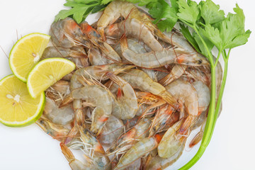 Fresh shrimps