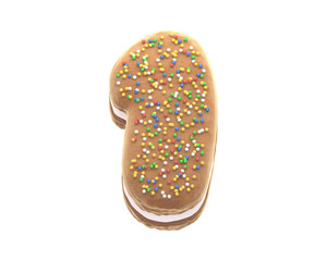 Sandwich Biscuits With cream font.