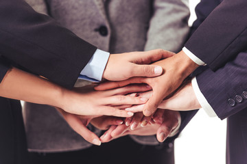 Obraz premium Beautiful business team