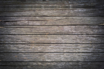 Fototapeta premium close-up of background made of dark wooden planks