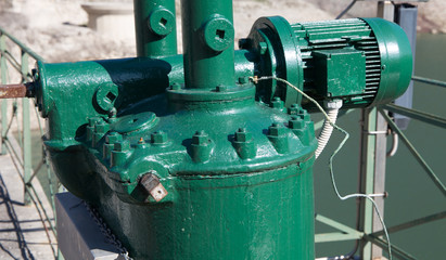 Green electric water pump