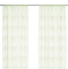 Curtain isolated on white background