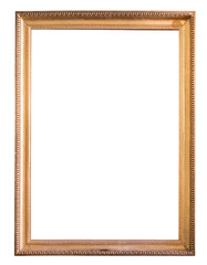 Rectangle decorative golden picture frame