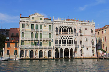 Naklejka premium Grand canal Venise Italie
