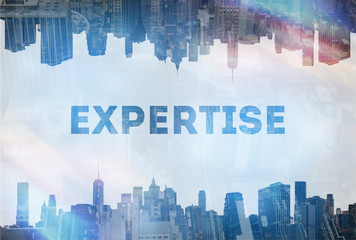 Fototapeta premium Expertise concept image
