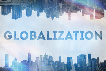 Obraz premium Globalization concept image