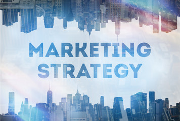 Obraz premium Marketing Strategy concept image