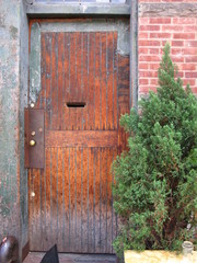 Old Wooden Doors in New York City