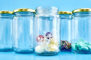 Glass Storage Jars