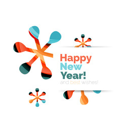 Christmas banner with baubles