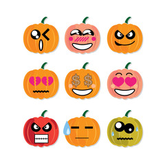 icon face pumpkin 