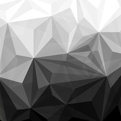 Abstract polygonal triangle