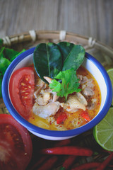 Thai Spicy Chicken Soup, Thai Cuisine, Thai Food, Spicy Soup
