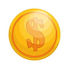 coin icon currency save money icon vector illustration eps 10