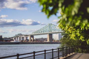 Jacques-Cartier Bridge of Montreal Quebec Canada