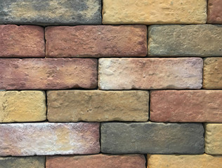 Pattern of brick wall